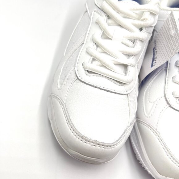 7.5W‎ 7.5 WIDE WIDTH Shoes For Crews Womens Galley II White Work Sneakers Shoes - Picture 4 of 13